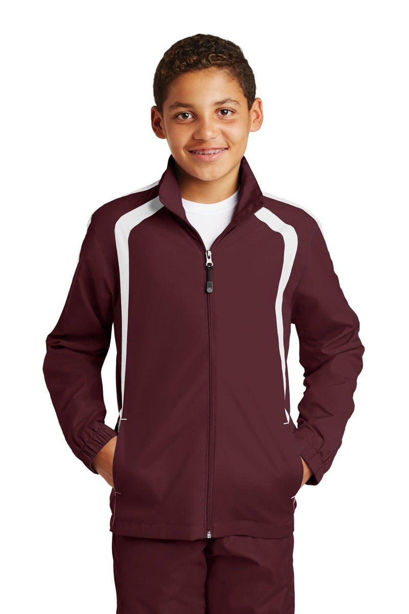 Sport-Tek Raglan Boys Coats & Jackets YST60