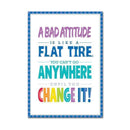 A BAD ATTITUDE IS INSPIRE U POSTER-Learning Materials-JadeMoghul Inc.