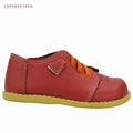A Boys Shoes Toddler Boy Shoes - Genuine Leather Lace Up Casual Shoes AExp