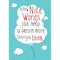 A FEW NICE WORDS 13X19 POSTERS-Learning Materials-JadeMoghul Inc.