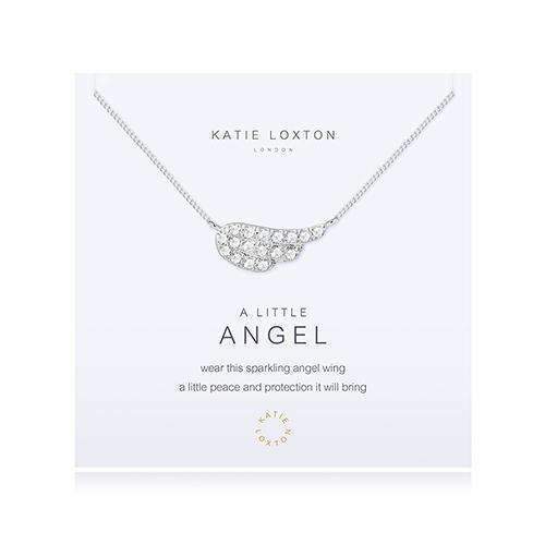 A Little Angel Silver Necklace (Pack of 1)-Personalized Gifts for Women-JadeMoghul Inc.