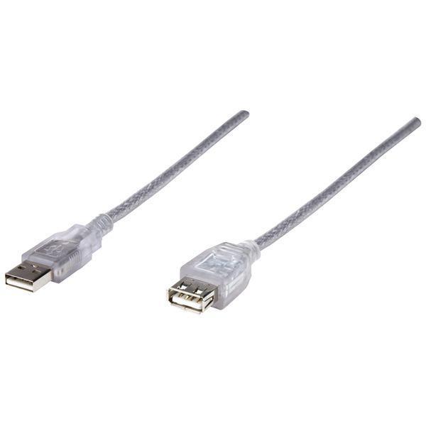 A-Male to A-Female USB 2.0 Extension Cable (10ft)-USB Peripherals & Accessories-JadeMoghul Inc.