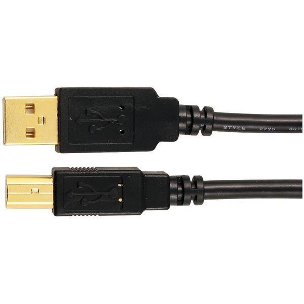 A-Male to B-Male USB 2.0 Cable, 6ft-USB Peripherals & Accessories-JadeMoghul Inc.