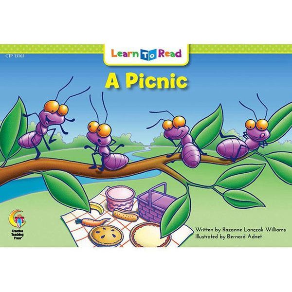 A PICNIC LEARN TO READ-Learning Materials-JadeMoghul Inc.