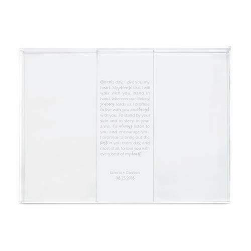 A Promise Made Personalized Shadow Box (Pack of 1)-Favor Boxes Bags & Containers-JadeMoghul Inc.