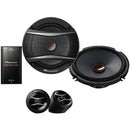 A-Series 6.5" 350-Watt Component Speaker System-Speakers, Subwoofers & Tweeters-JadeMoghul Inc.