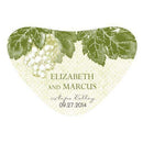 A Wine Romance Heart Container Sticker Berry (Pack of 1)-Wedding Favor Stationery-Willow Green-JadeMoghul Inc.