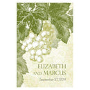 A Wine Romance Large Rectangular Tag Berry (Pack of 1)-Wedding Favor Stationery-Vintage Gold-JadeMoghul Inc.