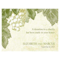 A Wine Romance Note Card Berry (Pack of 1)-Weddingstar-Berry-JadeMoghul Inc.