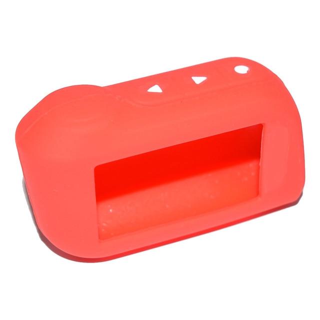 A93 Silicone Key Case For Starline A63 A39 A36 A66 A96 2-Way Car Alarm LCD Remote Control Transmitter Silica Gel Keychain Cover AExp