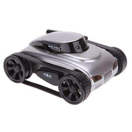 Abbyfrank RC Mini Tank Car IOS Phone Remote Control 777-270 Wifi Spy Tanks Shoot Robot With 0.3MP Camera Toys For Children Adult-Grey-JadeMoghul Inc.