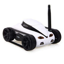 Abbyfrank RC Mini Tank Car IOS Phone Remote Control 777-270 Wifi Spy Tanks Shoot Robot With 0.3MP Camera Toys For Children Adult-White-JadeMoghul Inc.