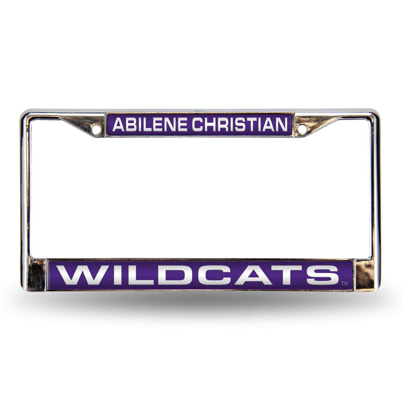 Mercedes Benz License Plate Frame Abilene Christian Laser Chrome Frame