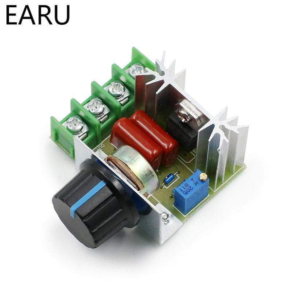 AC 220V 2000W SCR Voltage Regulator Dimming Dimmers Motor Speed Controller Thermostat Electronic Voltage Regulator Module AExp