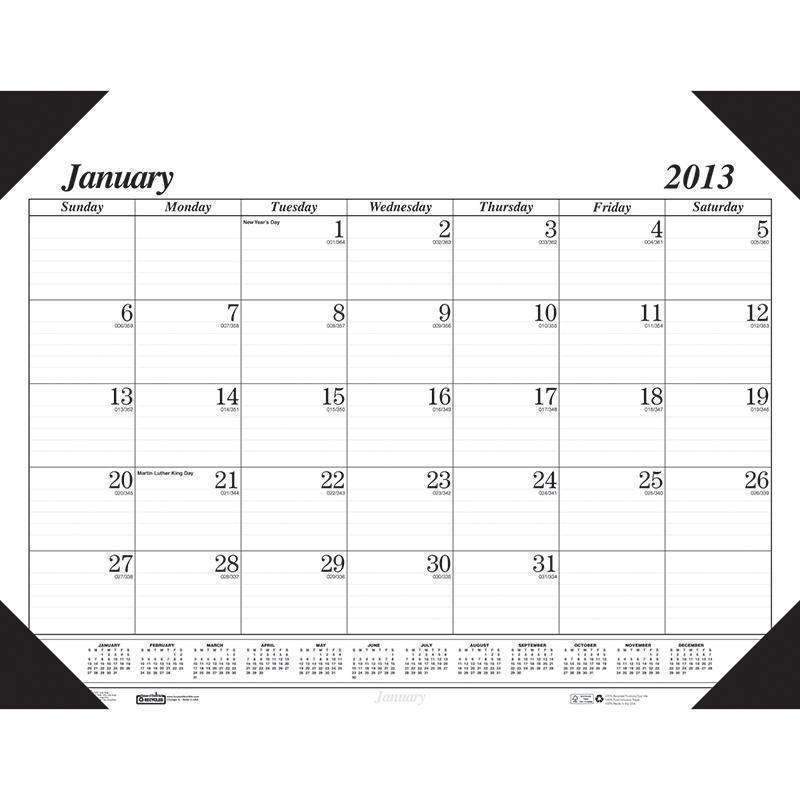 ACADEMIC ECONOMY DESK PAD 17-MONTH-Supplies-JadeMoghul Inc.
