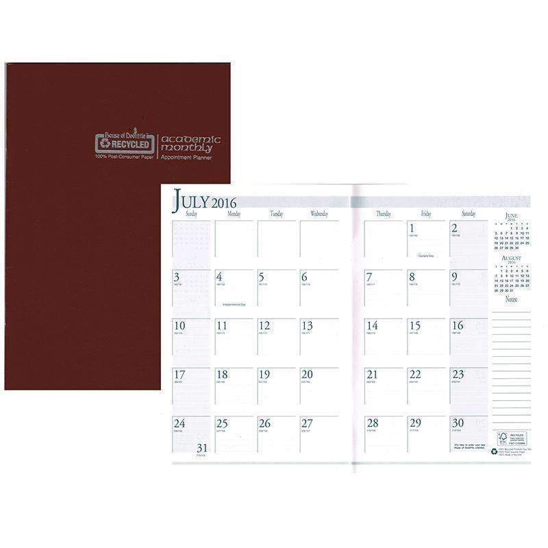ACADEMIC MONTHLY PLANNER 14 MONTHS-Supplies-JadeMoghul Inc.