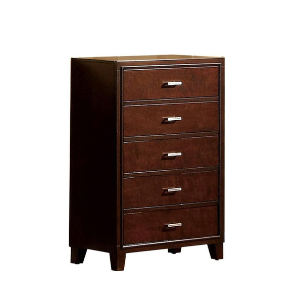 Accent Chests and Cabinets Prepossessing Contemporary Wooden Chest, Espresso Brown. Benzara