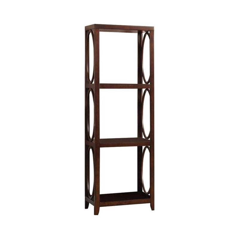 Transitional Pier Cabinet, Side pier, Cherry Brown