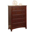 Transitional Style Wooden Chest, Brown