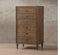 Accent Chests and Cabinets Voluminous Wooden Chest, Oak Brown Benzara