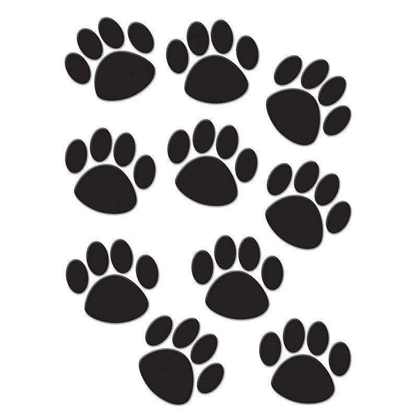 ACCENTS BLACK PAW PRINTS-Learning Materials-JadeMoghul Inc.