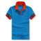 Accept custom diy logo New 2016 Polo Shirt For Men Designer Polos Men Cotton Men loose Short Sleeve Jerseys polo shirts t-hole blue and Orange-S-JadeMoghul Inc.