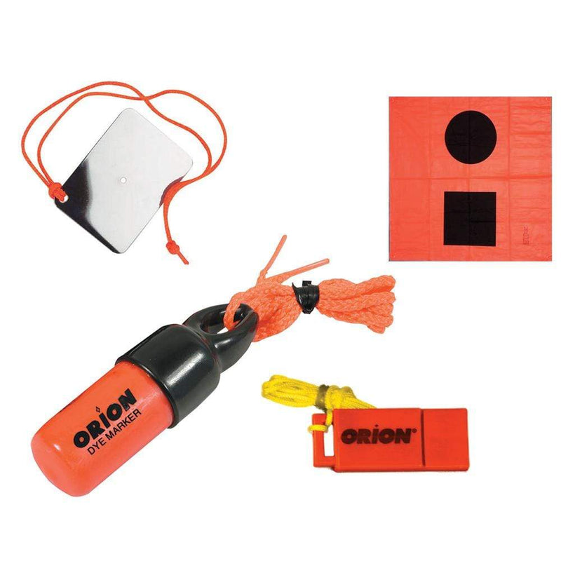 Accessories Orion Signaling Kit - Flag, Mirror, Dye Marker  Whistle [619] Orion