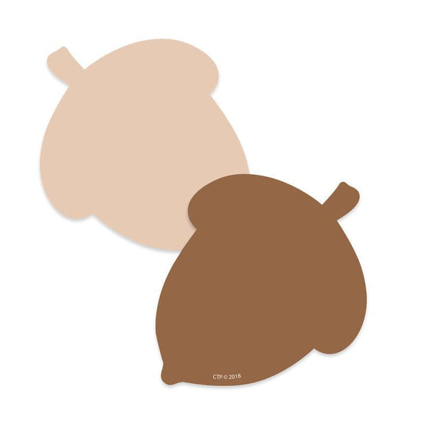 ACORN 3 INCH 2-COLOR CUT-OUTS-Learning Materials-JadeMoghul Inc.