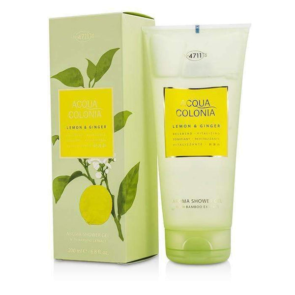 Acqua Colonia Lemon & Ginger Aroma Shower Gel - 200ml-6.8oz-Fragrances For Men-JadeMoghul Inc.
