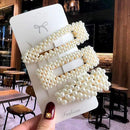 Acrylic Barrettes Headwear Pearl Hair Clip Sets For Women Fashion Geometric Hairpins Hair Accessories Headdress Girl Bobby Clip AExp