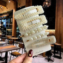 Acrylic Barrettes Headwear Pearl Hair Clip Sets For Women Fashion Geometric Hairpins Hair Accessories Headdress Girl Bobby Clip AExp