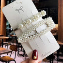 Acrylic Barrettes Headwear Pearl Hair Clip Sets For Women Fashion Geometric Hairpins Hair Accessories Headdress Girl Bobby Clip AExp