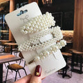 Acrylic Barrettes Headwear Pearl Hair Clip Sets For Women Fashion Geometric Hairpins Hair Accessories Headdress Girl Bobby Clip AExp