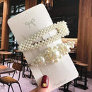 Acrylic Barrettes Headwear Pearl Hair Clip Sets For Women Fashion Geometric Hairpins Hair Accessories Headdress Girl Bobby Clip AExp