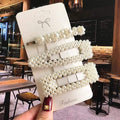 Acrylic Barrettes Headwear Pearl Hair Clip Sets For Women Fashion Geometric Hairpins Hair Accessories Headdress Girl Bobby Clip AExp