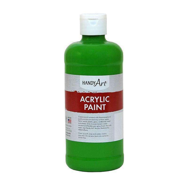 ACRYLIC PAINT 16 OZ LIGHT GREEN-Arts & Crafts-JadeMoghul Inc.