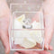 Acrylic Wedding Ring Box - Classic Filigree Etching (Pack of 1)-Wedding Ceremony Accessories-JadeMoghul Inc.