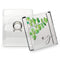 Acrylic Wedding Ring Box - Maidenhair Fern Greenery Printing (Pack of 1)-Wedding Ceremony Accessories-JadeMoghul Inc.