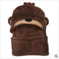 Actionclub Baby sleeping bag baby clothing sets envelope for newborns baby fashion Sleeping bag cute cartoon baby bedding set-Brown-JadeMoghul Inc.