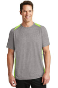 Activewear Sport-Tek Heather Colorblock ContenderTee. ST361 Sport-Tek