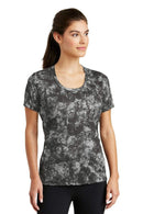 Activewear Sport-Tek Ladies Mineral Freeze Scoop Neck Tee. LST330 Sport-Tek