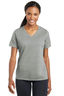 Activewear Sport-Tek Ladies PosiCharge RacerMesh V-Neck Tee. LST340 Sport-Tek