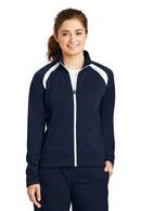 Activewear Sport-Tek Ladies Tricot Track Jacket. LST90 Sport-Tek