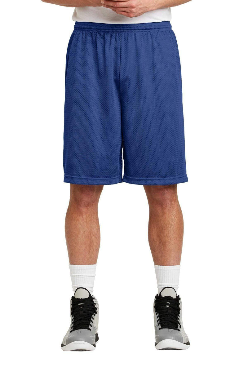 Activewear Sport-Tek Long PosiCharge Classic Mesh Short. ST515 Sport-Tek