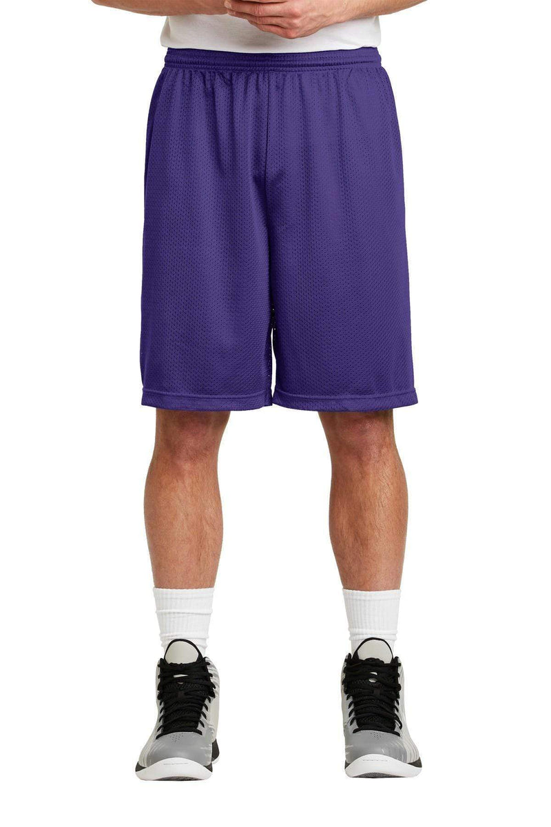 Activewear Sport-Tek Long PosiCharge Classic Mesh Short. ST515 Sport-Tek