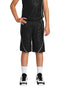 Activewear Sport-Tek Youth PosiCharge Mesh Reversible Spliced Short. YT565 Sport-Tek