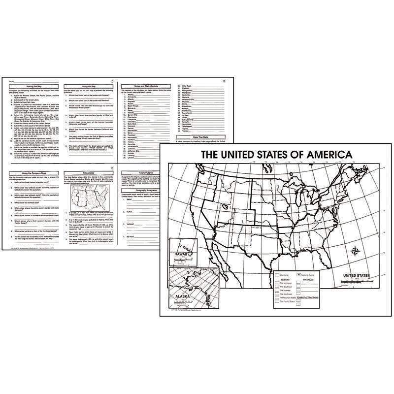 ACTIVITY POSTERS THE US 30/SET-Learning Materials-JadeMoghul Inc.