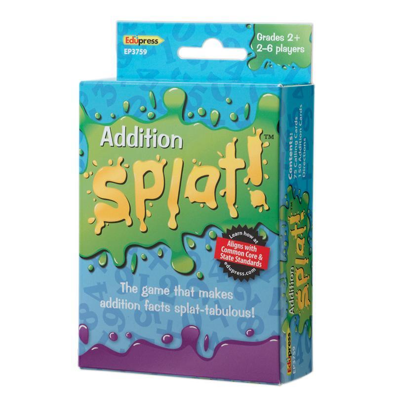 ADDITION SPLAT-Learning Materials-JadeMoghul Inc.