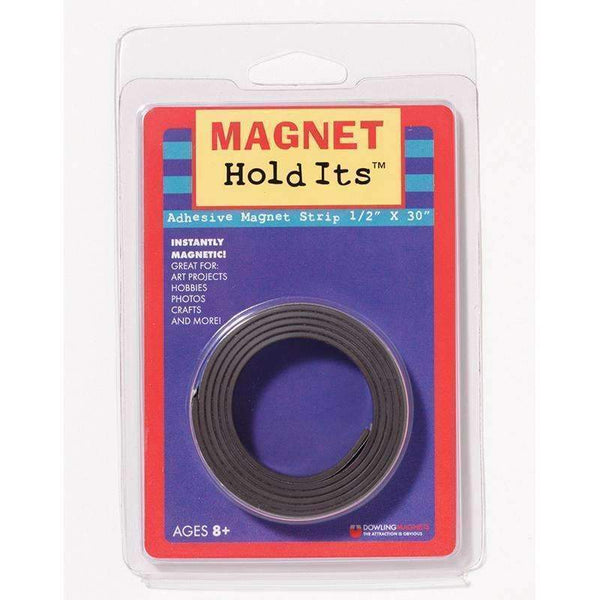 ADHESIVE MAGNET STRIP 1/2IN X 30FT-Learning Materials-JadeMoghul Inc.