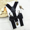 Adjustable and Elasticated 13 Colors Kids Suspenders With Bowtie Bow Tie Set Matching Ties Outfits Hot Suspender For Girl Boys-3-JadeMoghul Inc.